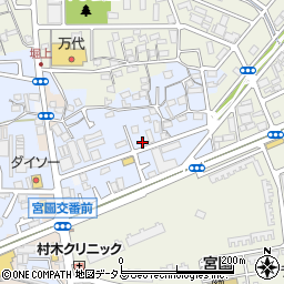 大阪府堺市中区堀上町1097周辺の地図