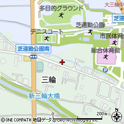 奈良県桜井市三輪701-30周辺の地図