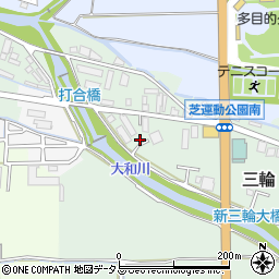 奈良県桜井市三輪784-4周辺の地図