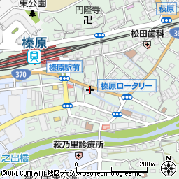 奈良県宇陀市榛原萩原2842-2周辺の地図