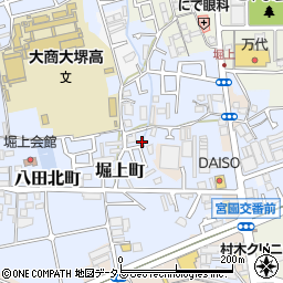 大阪府堺市中区堀上町137-9周辺の地図