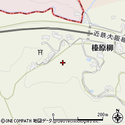奈良県宇陀市榛原柳周辺の地図