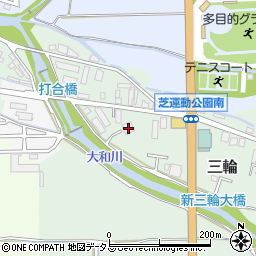 奈良県桜井市三輪787周辺の地図