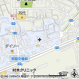 大阪府堺市中区堀上町1096周辺の地図