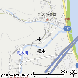 広島県広島市安佐北区安佐町毛木463周辺の地図