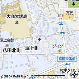 大阪府堺市中区堀上町138周辺の地図