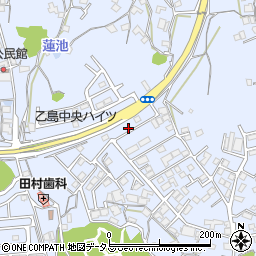 岡山県倉敷市玉島乙島1440-1周辺の地図