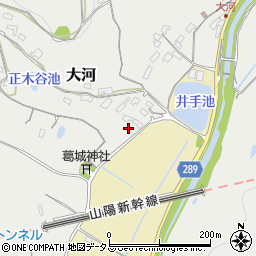 岡山県笠岡市大河982-1周辺の地図