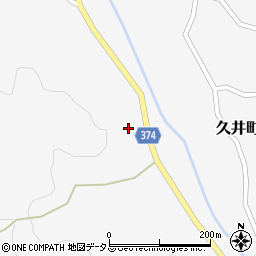 広島県三原市久井町和草70周辺の地図