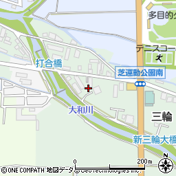 奈良県桜井市三輪807-7周辺の地図