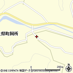 長崎県対馬市上県町飼所337-1周辺の地図