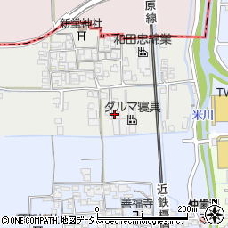 奈良県橿原市西新堂町99周辺の地図
