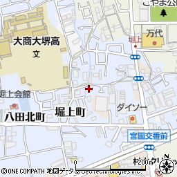 大阪府堺市中区堀上町138-3周辺の地図