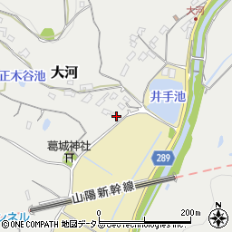 岡山県笠岡市大河980周辺の地図