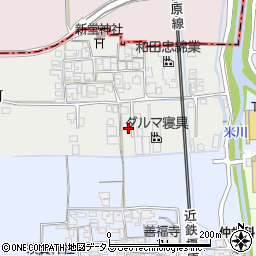 奈良県橿原市西新堂町98周辺の地図