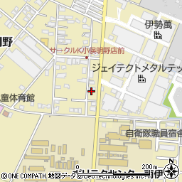 三重県伊勢市小俣町明野530-4周辺の地図