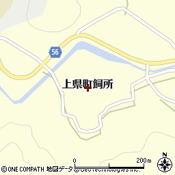 長崎県対馬市上県町飼所周辺の地図