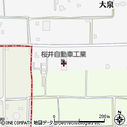 株式会社桜井自動車工業周辺の地図