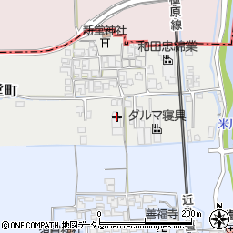 奈良県橿原市西新堂町95周辺の地図
