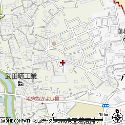 大阪府堺市中区堀上町678周辺の地図