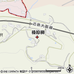 奈良県宇陀市榛原柳233周辺の地図