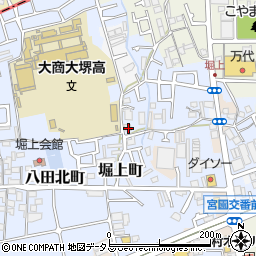 大阪府堺市中区堀上町194周辺の地図