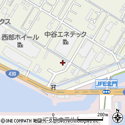 岡山県貨物鋼運株式会社　営業部周辺の地図
