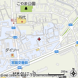 大阪府堺市中区堀上町107周辺の地図