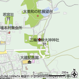 大神神社周辺の地図
