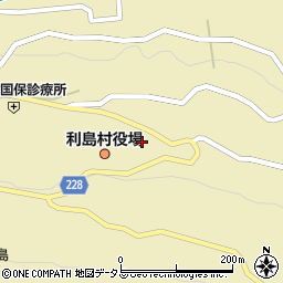 利島村　勤労福祉会館周辺の地図