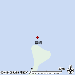 蕪崎周辺の地図