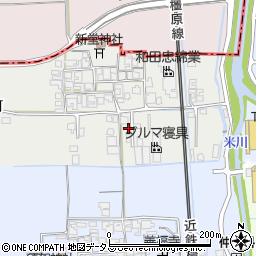 奈良県橿原市西新堂町97周辺の地図