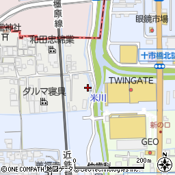 奈良県橿原市西新堂町126周辺の地図