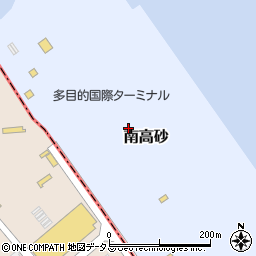 大阪府高石市南高砂周辺の地図