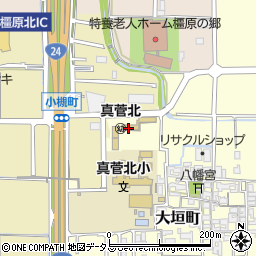 橿原市立幼稚園真菅北幼稚園周辺の地図