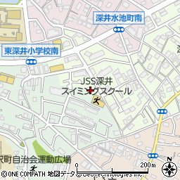 大阪府堺市中区深井東町3034周辺の地図