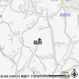 広島県福山市芦田町福田214周辺の地図