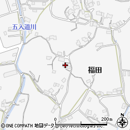 広島県福山市芦田町福田2175-2周辺の地図