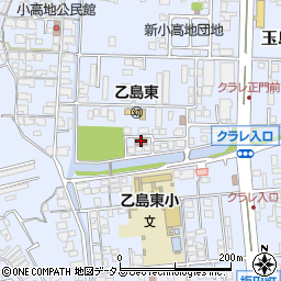 倉敷市乙島憩の家周辺の地図