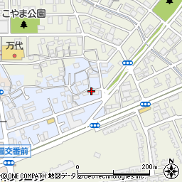 大阪府堺市中区堀上町71周辺の地図