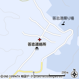 三重県鳥羽市答志町209周辺の地図