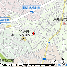 大阪府堺市中区深井東町3062周辺の地図