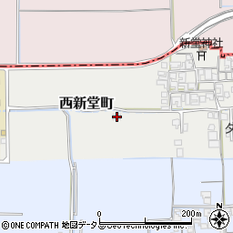 奈良県橿原市西新堂町82周辺の地図