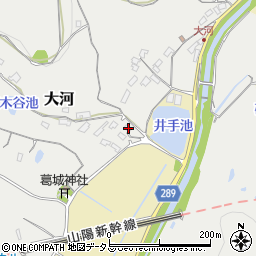 岡山県笠岡市大河978周辺の地図