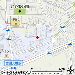 大阪府堺市中区堀上町99周辺の地図