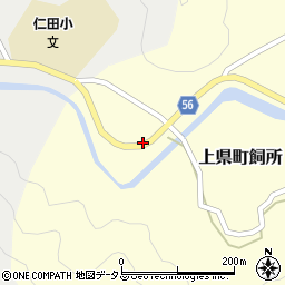 長崎県対馬市上県町飼所902周辺の地図
