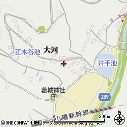 岡山県笠岡市大河963-1周辺の地図