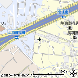 大阪府堺市中区福田1246周辺の地図