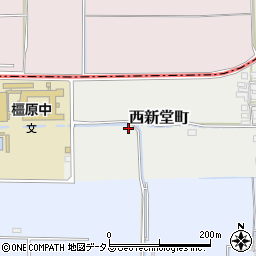 奈良県橿原市西新堂町66周辺の地図
