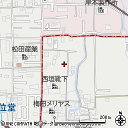 奈良県大和高田市大谷69周辺の地図